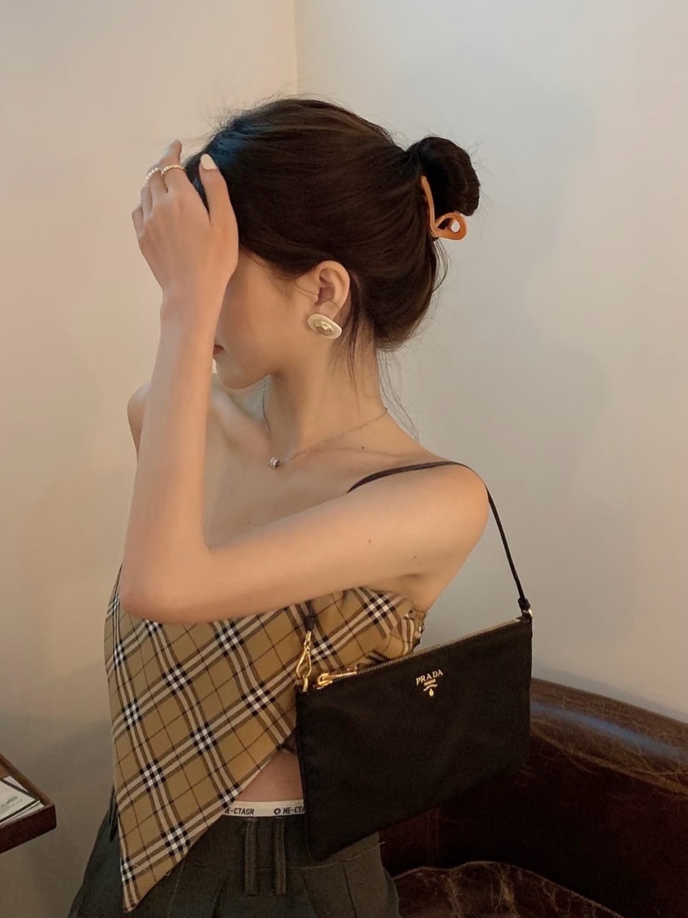 Prada Nylon Shoulder Bag